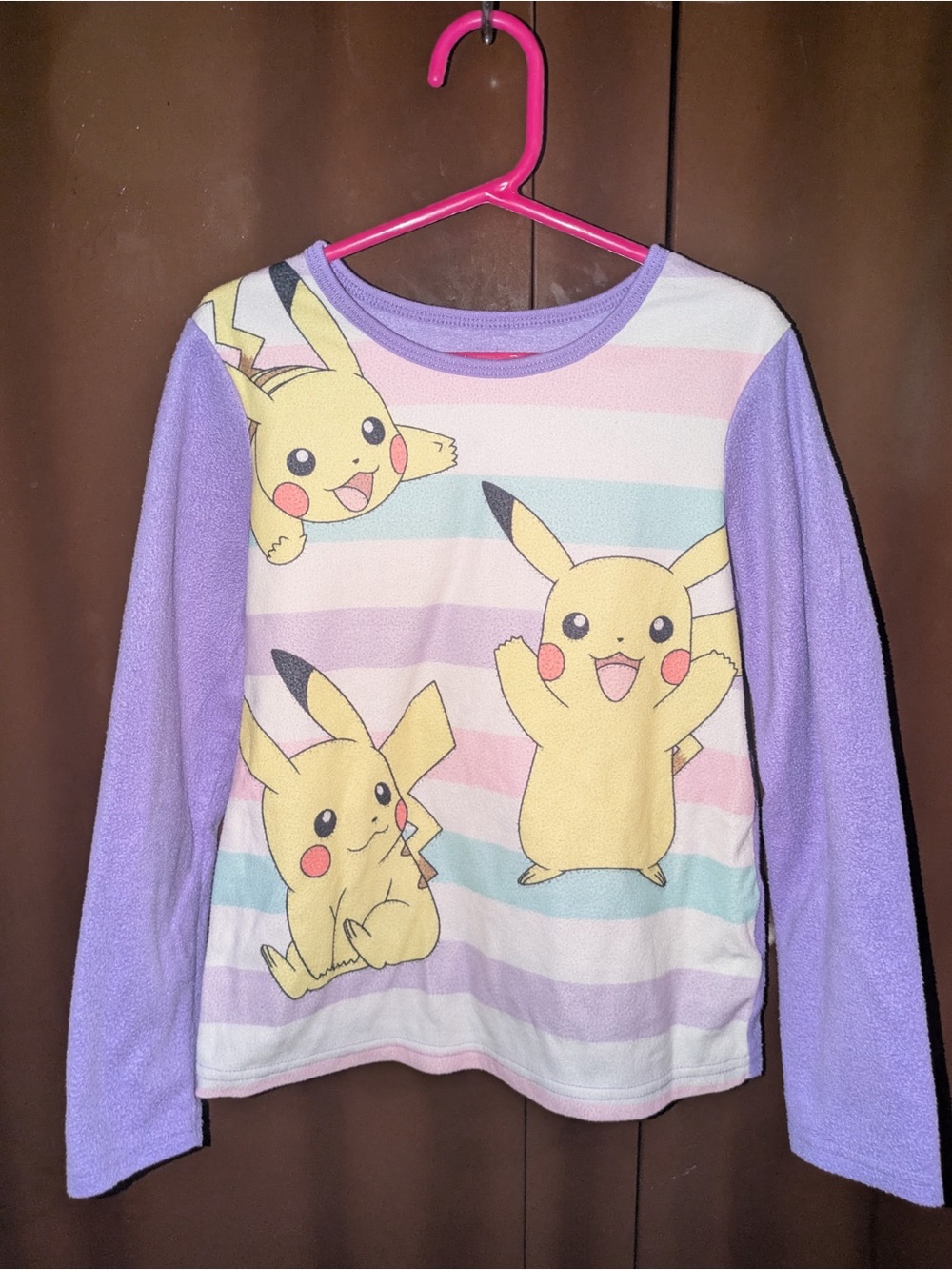 Pokemon Pikachu PJ Top